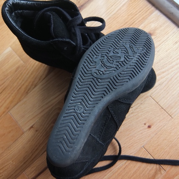 ASH BOWIE Hi-Top Wedge - Picture 4 of 8